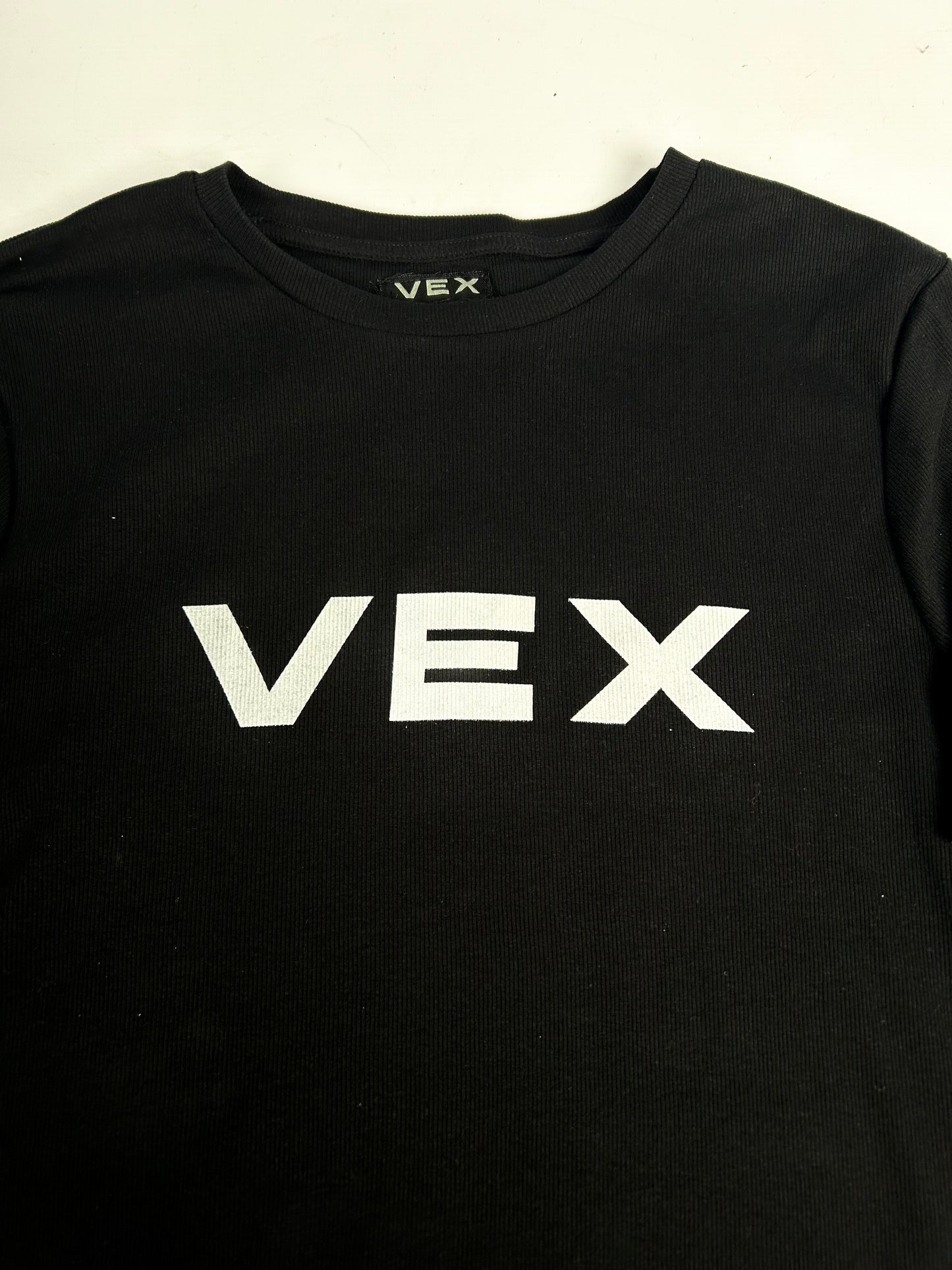 Black Ribbed Longsleeve