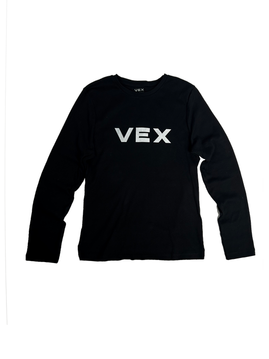 Black Ribbed Longsleeve